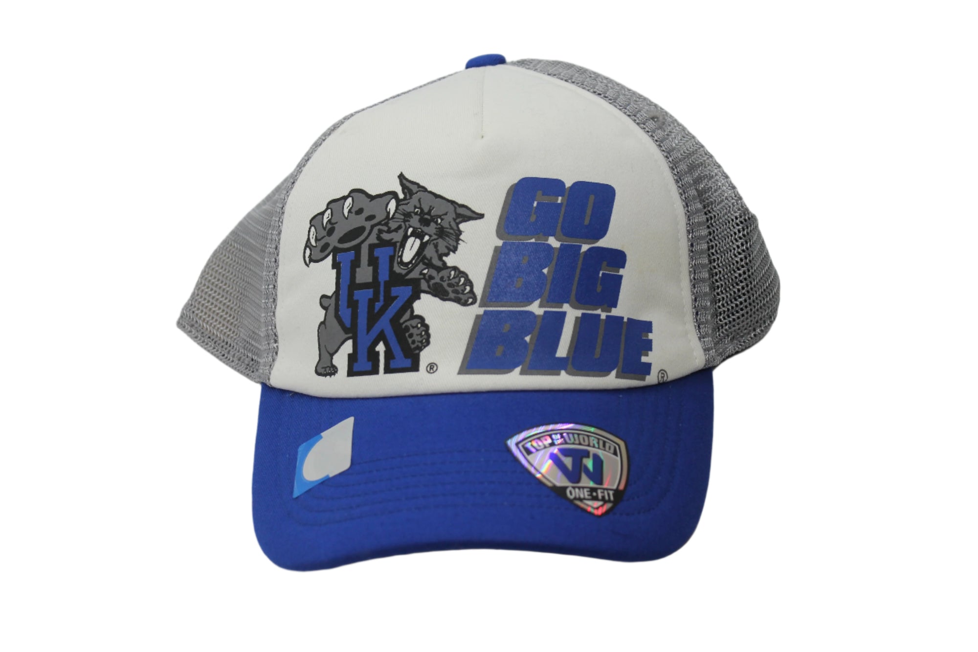NCAA University of Kentucky Top of the World Mesh Back Flex Fit Hat