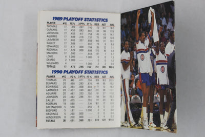 The Detroit Pistons: NBA Detroit Pistons World Champs 1991 Back to Back 89-90 Collect A Books
