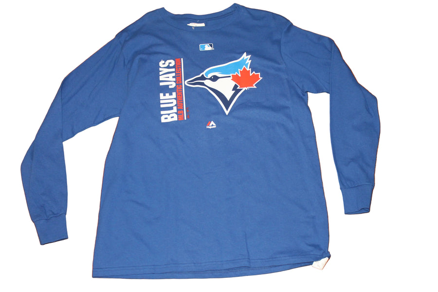 MLB Toronto Blue Jays Men's Long Sleeve Tee - Majestic - Authentic Collection