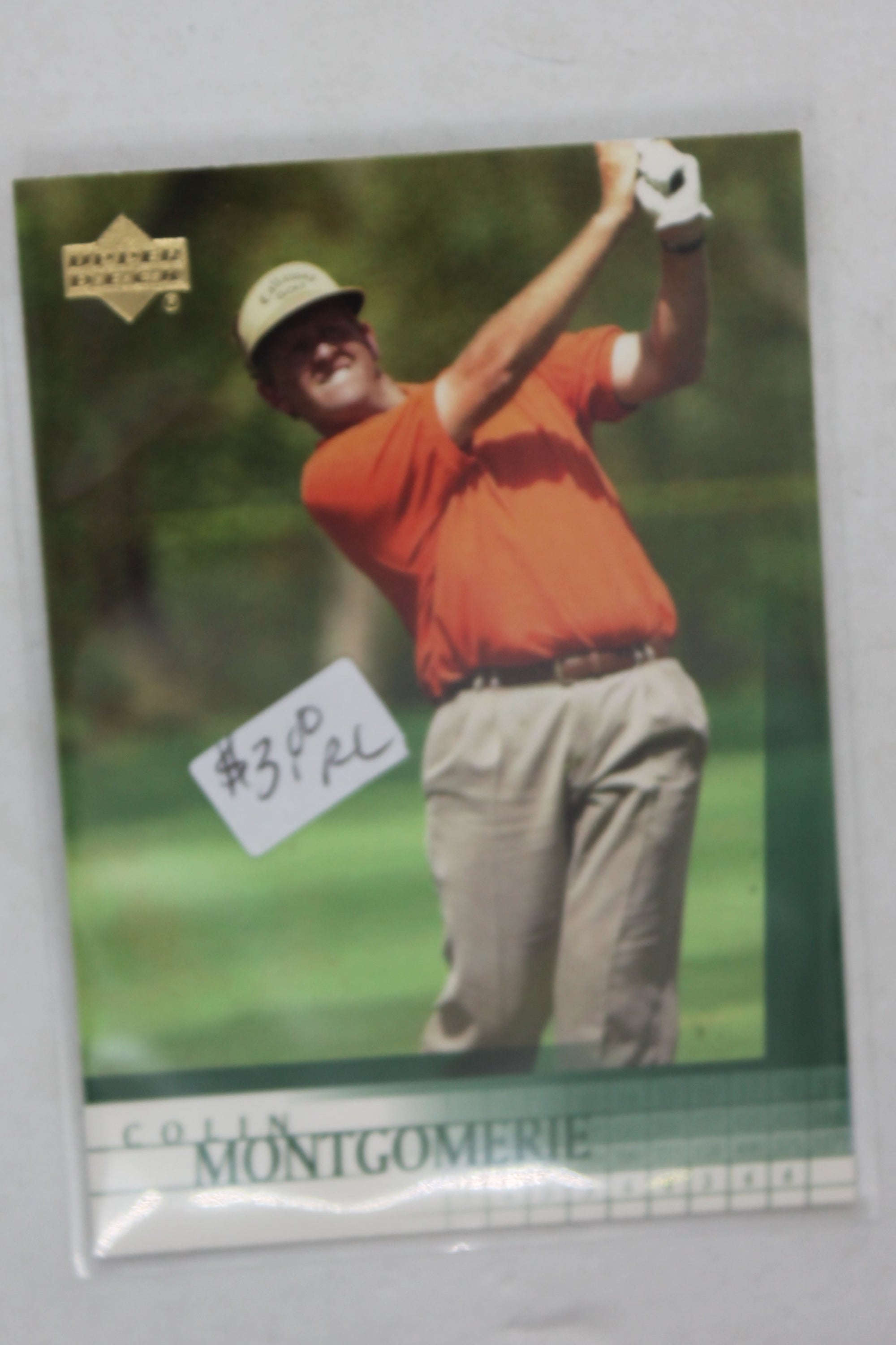 Colin Montgomerie 2001 Upper Deck Rookie Card