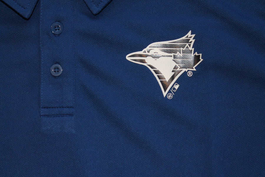MLB Toronto Blue Jays Men's '47 Brand Golf Shirt - Large