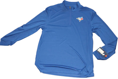MLB Toronto Blue Jays Men's Fanatics Long Sleeve 1/4 Zip - Large