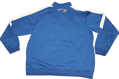 MLB Toronto Blue Jays Men's Track Zip-Up Jacket - Majestic - XXLarge
