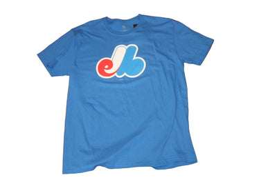 MLB Montreal Expos Men's '47 Brand Short Sleeve Tee - XLarge