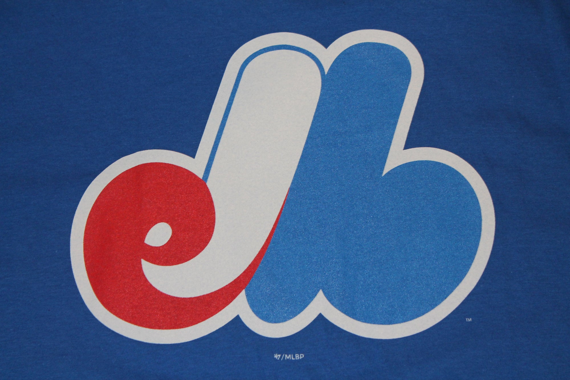MLB Montreal Expos Men's '47 Brand Short Sleeve Tee - XLarge