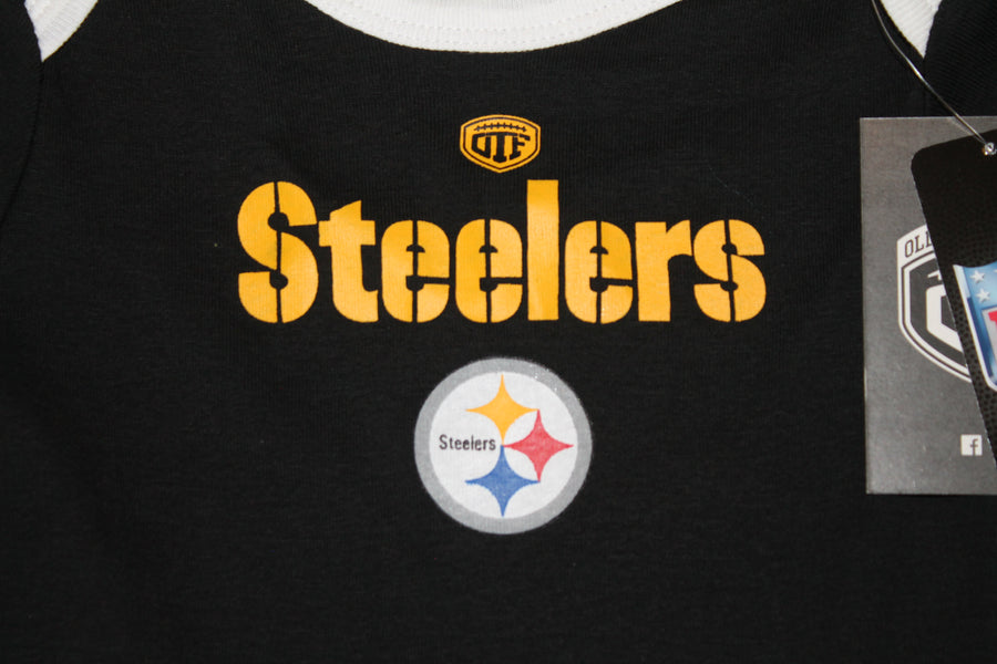 NFL Pittsburgh Steelers Old Time Football Infant Set