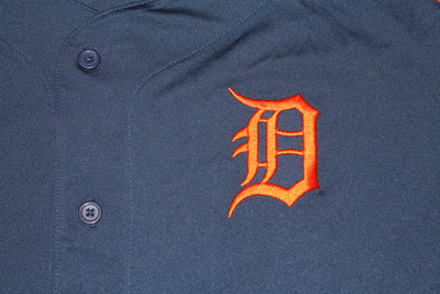 MLB Detroit Tigers Men's Majestic Button Jersey