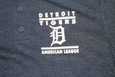MLB Detroit Tigers Men's Majestic Polo Shirt - Golf Shirt - Medium