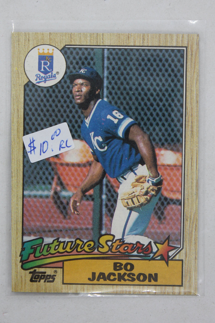 Bo Jackson 1987 Topps Future Stars Rookie Card