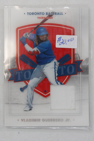 Vladimir Guerrero Jr. 2021 Panini Chronicles - America's Pastime Swatches Jersey Card