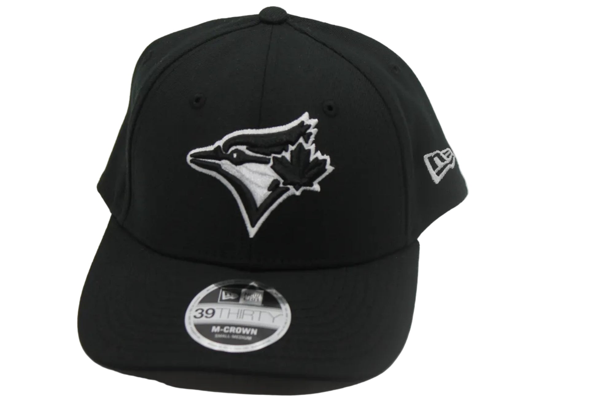 MLB Toronto Blue Jays New Era 39THIRTY "M-Crown" Black Flex Hat