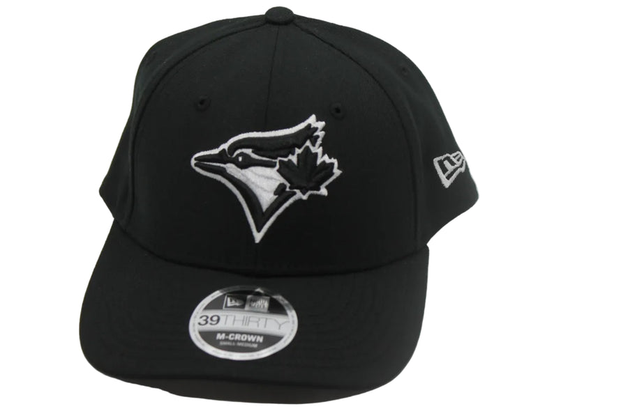MLB Toronto Blue Jays New Era 39THIRTY "M-Crown" Black Flex Hat