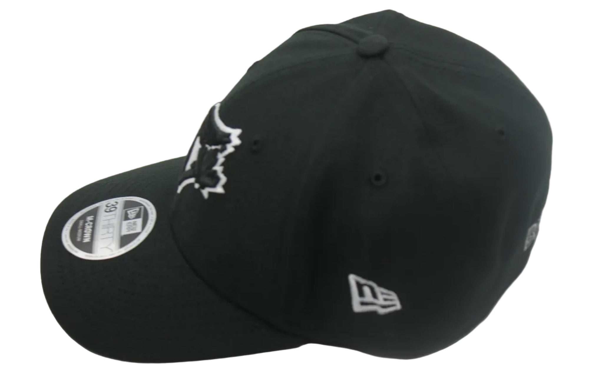 MLB Toronto Blue Jays New Era 39THIRTY "M-Crown" Black Flex Hat