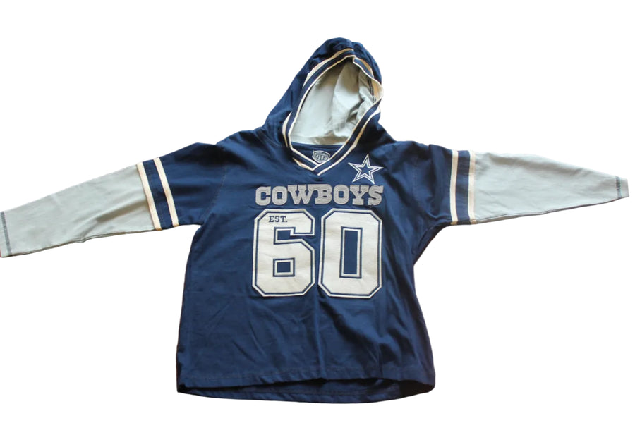 NFL Dallas Cowboys Youth Old Time Football Light Wetght Hoodie