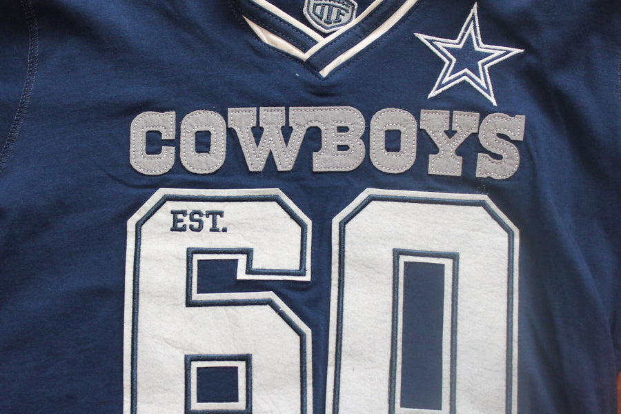 NFL Dallas Cowboys Youth Old Time Football Light Wetght Hoodie