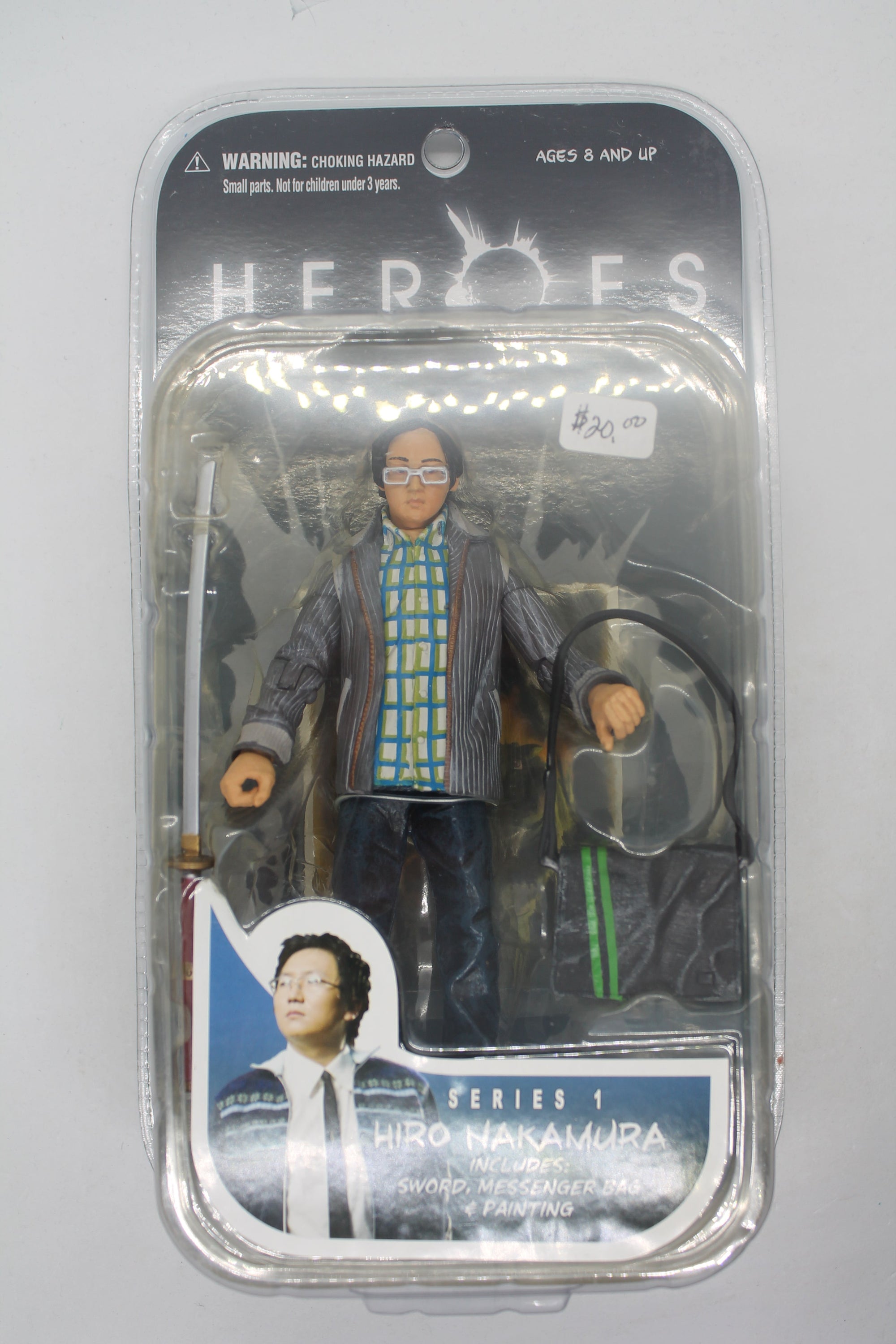 2007 Mezco Toys NBC Heroes Hiro Nakamura Series 1 6" MezcoToyz Collectible Figure
