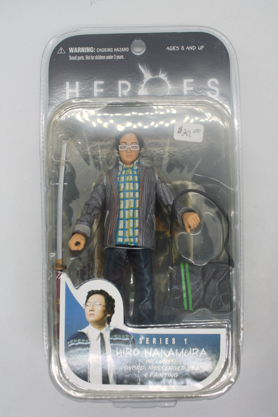 2007 Mezco Toys NBC Heroes Hiro Nakamura Series 1 6" MezcoToyz Collectible Figure