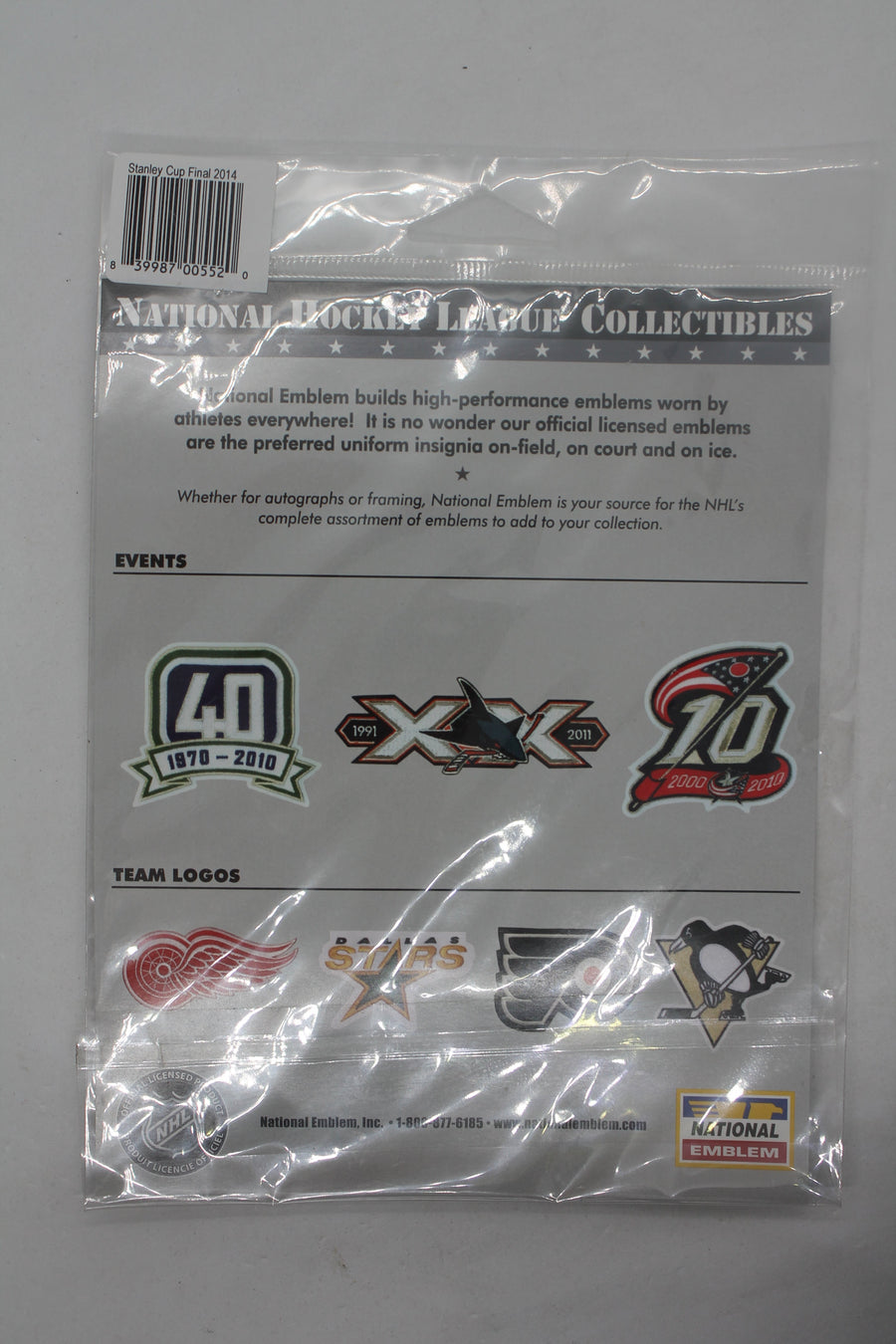 NHL 2014 NHL Stanley Cup Final Authentic Collectible Emblem
