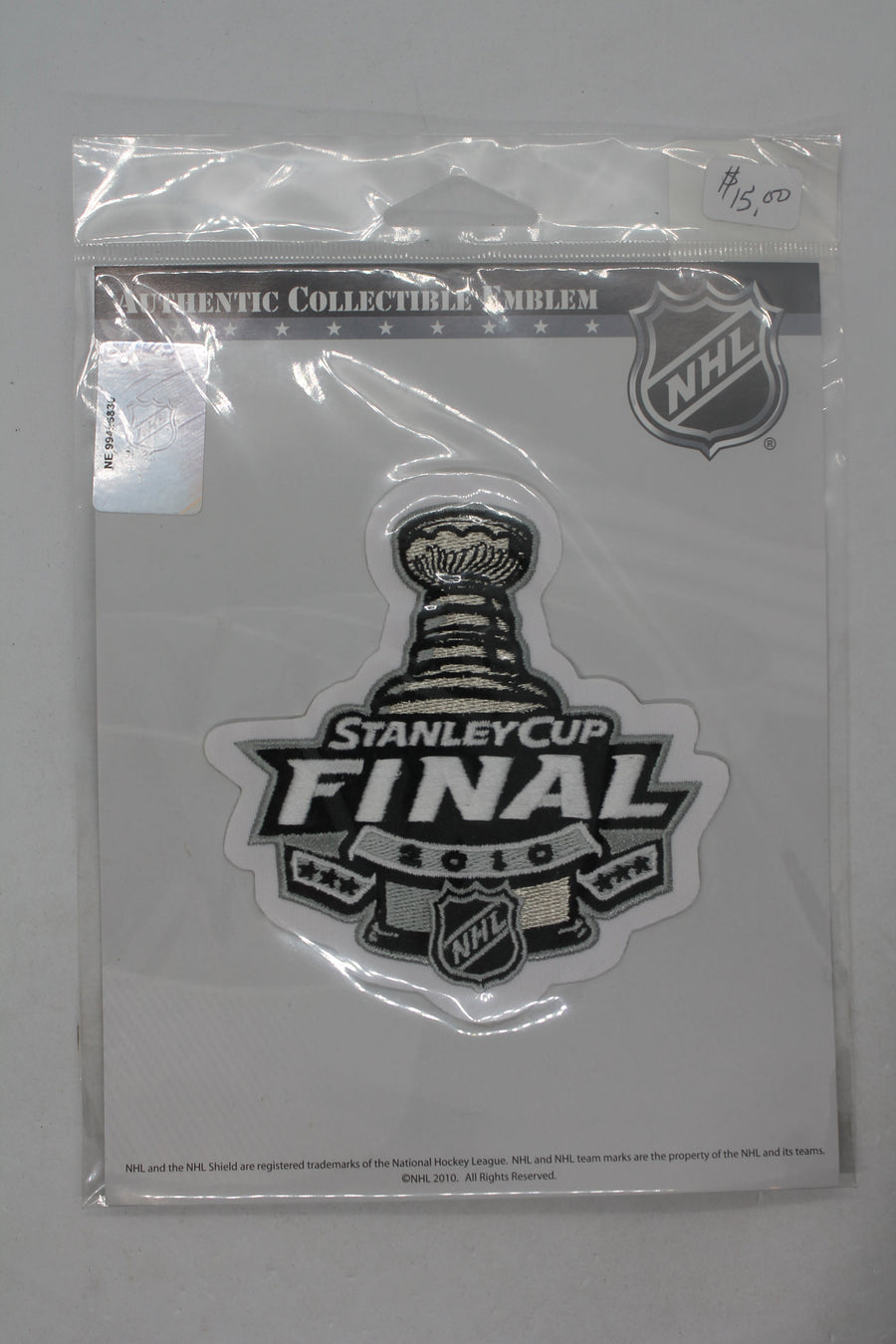 NHL 2010 NHL Stanley Cup Final Authentic Collectible Emblem