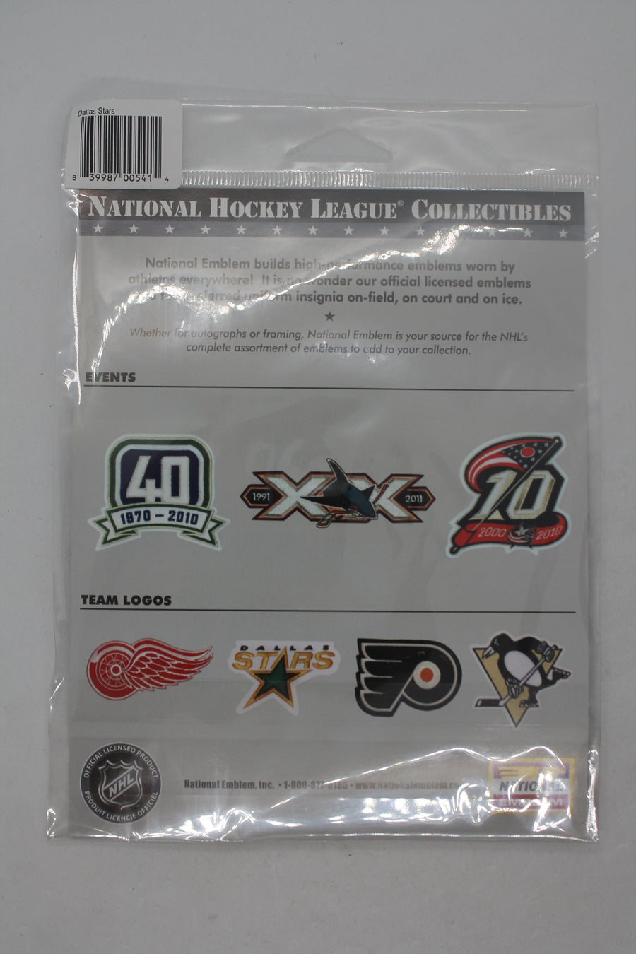 NHL Dallas Stars Authentic Collectible Emblem