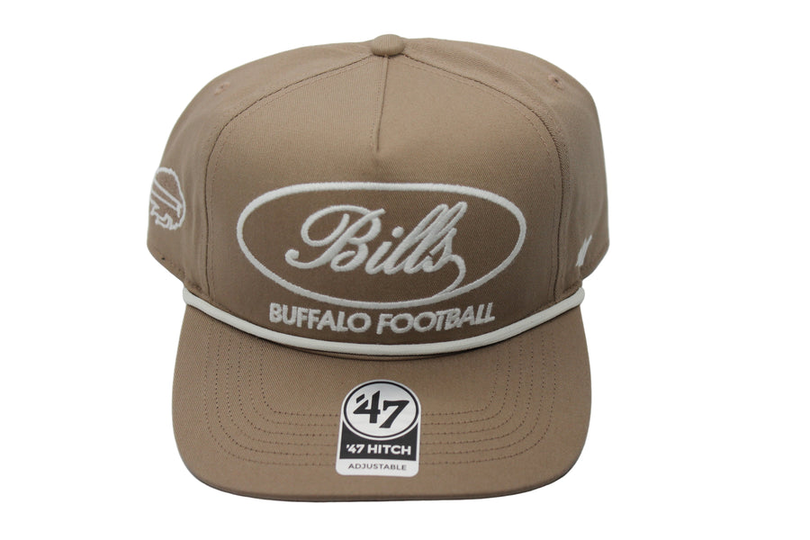 NFL Buffalo Bills '47 Brand "Foundation" Hitch Snapback Hat (Sandstone)