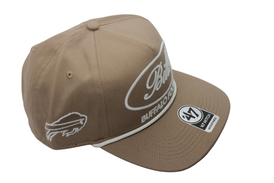NFL Buffalo Bills '47 Brand "Foundation" Hitch Snapback Hat (Sandstone)