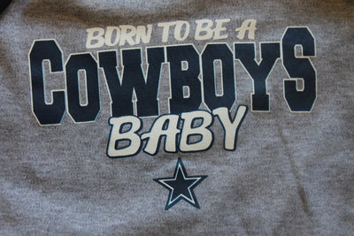 NFL Dallas Cowboys Infant 3pc Bodysuit Set