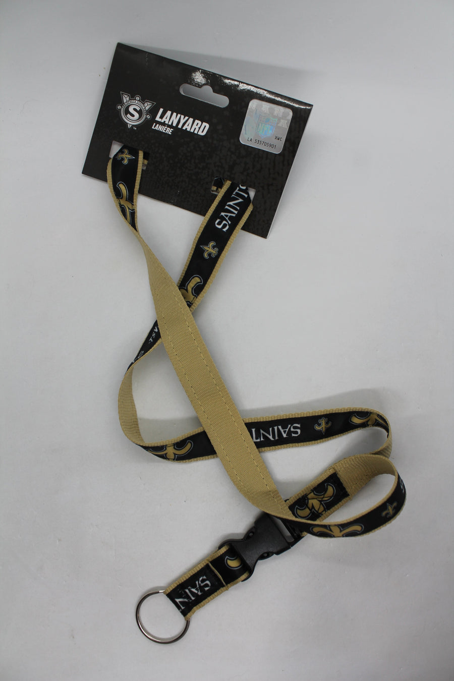 NFL New Orleans Saints Sublimated Lanyard - The Sports Vault