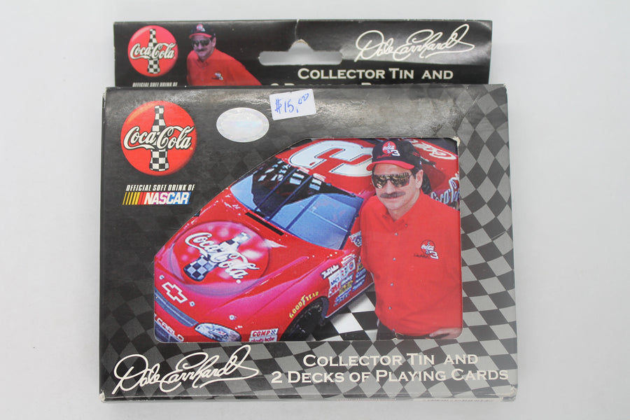 NASCAR Dale Earnhardt Sr. #3 Bicycle Playing Cards - 2 decks in Collector Tin
