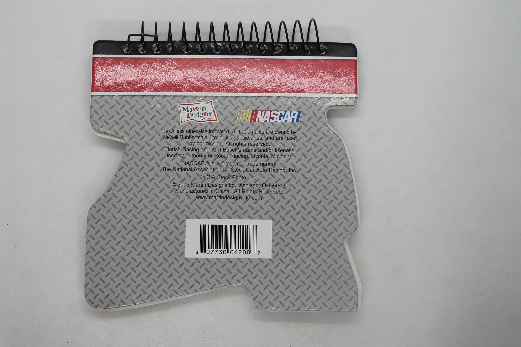 NASCAR - Kurt Busch #97 - Notebook