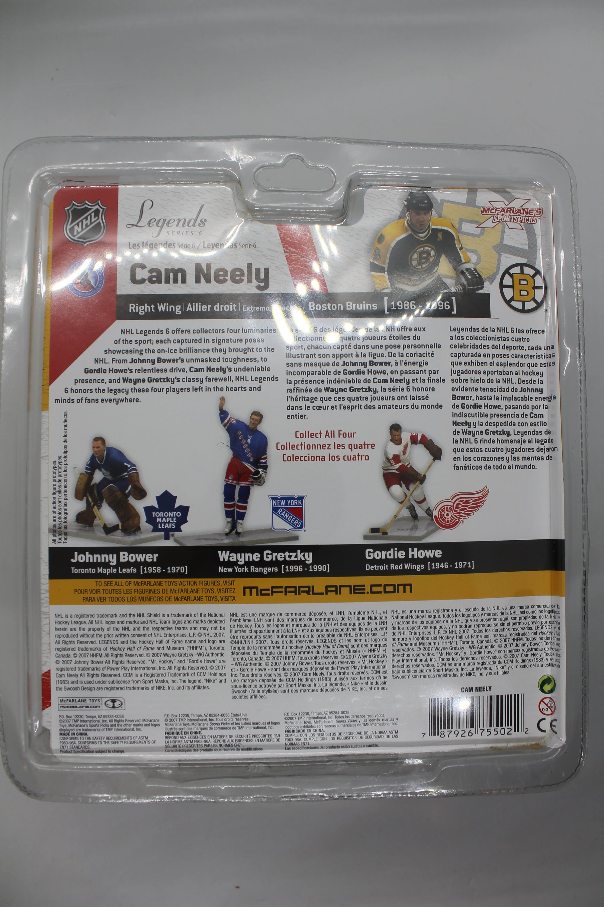 Cam Neely Mcfarlane - NHL Legends 6 - Boston Bruins