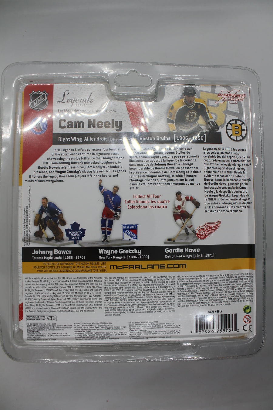 Cam Neely Mcfarlane - NHL Legends 6 - Boston Bruins