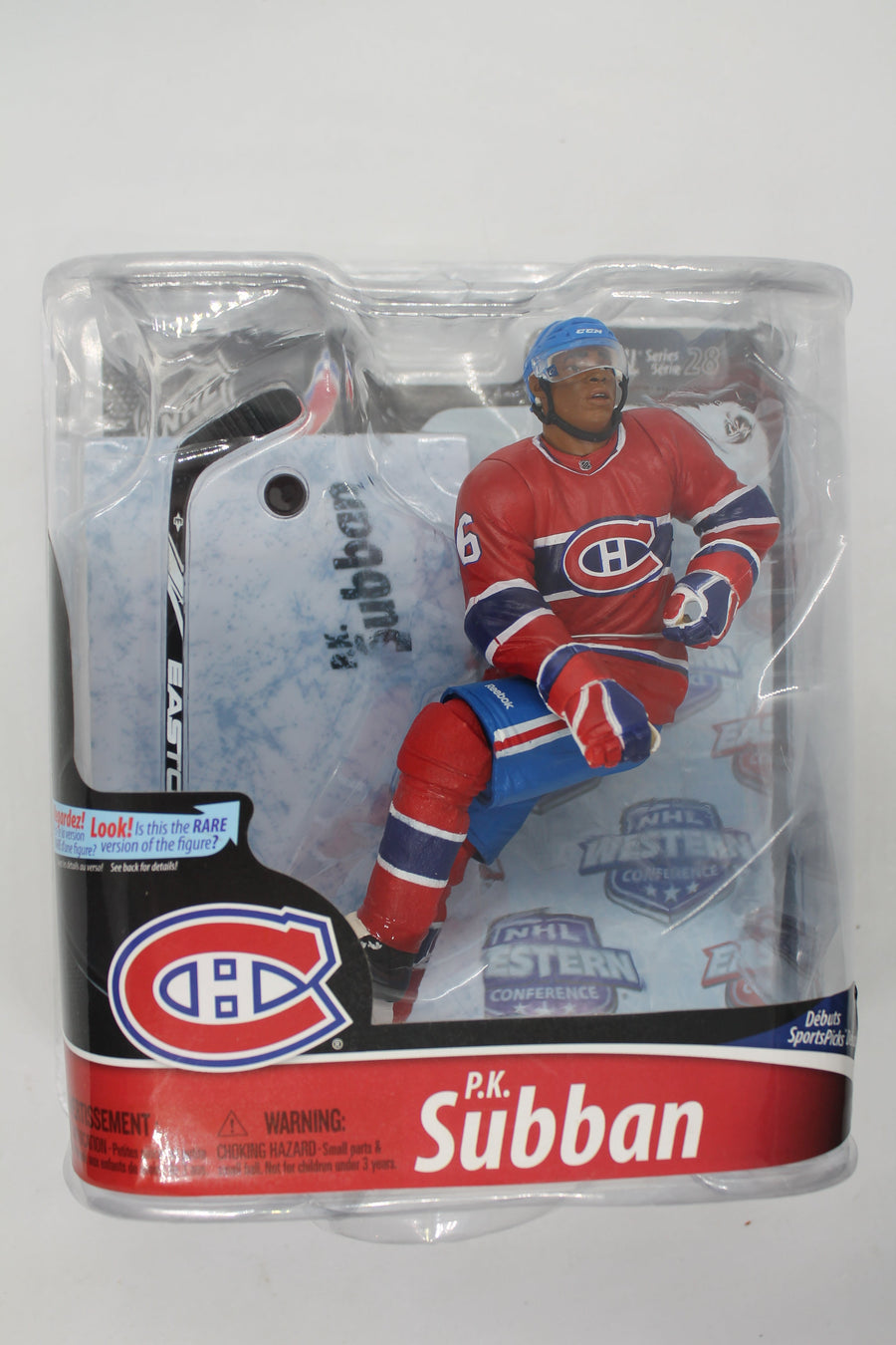 P.K. Subban Mcfarlane NHL Series 28 - Montreal Canadiens