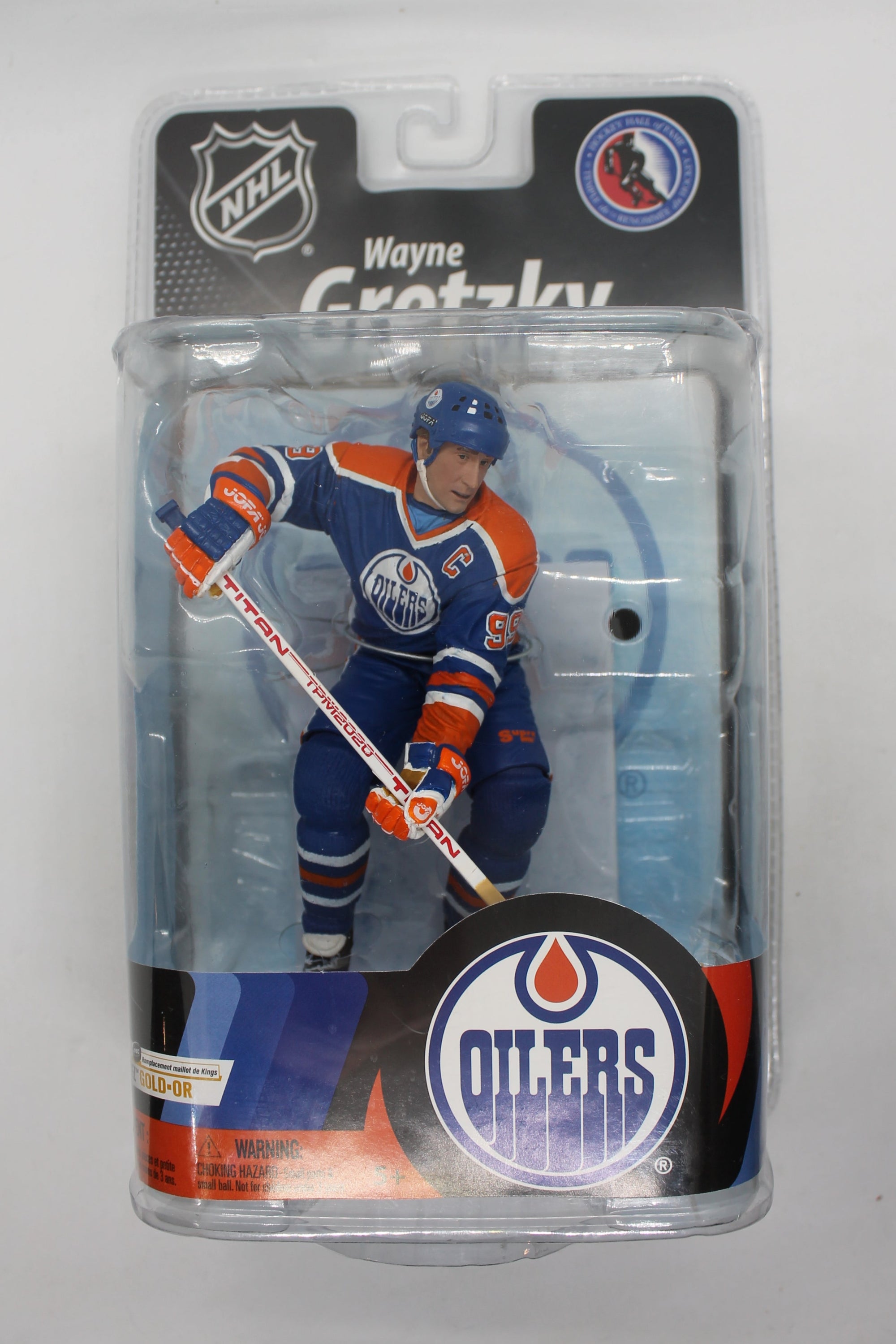 McFarlane NHL Legends Series 27 Wayne Gretzky Oilers 6" Action Figure 2010