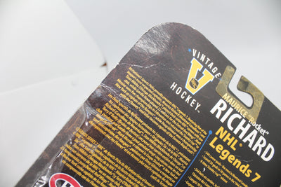 Maurice Richard Mcfarlane NHL Legends 7  Montreal Canadiens - Cardboard damage