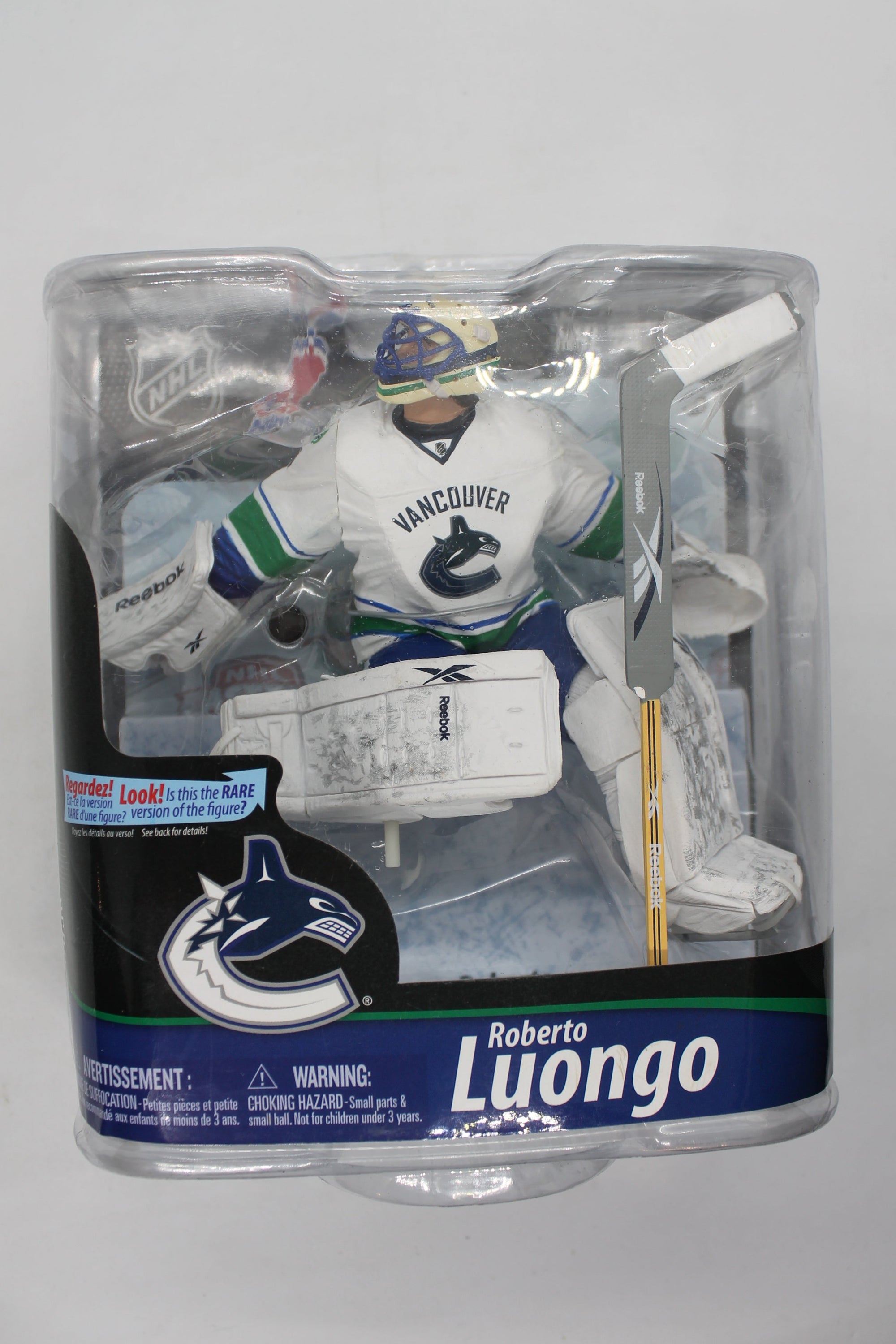 Roberto Luongo Mcfarlane SportsPicks NHL Series 28  Figure - Vancouver Canucks
