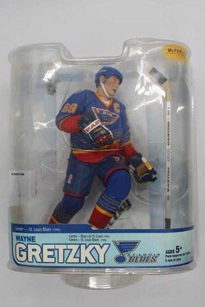 Wayne Gretzky McFarlane NHL Legends Series 5  Blues 6" Action Figure 2007
