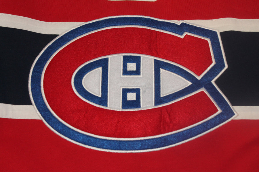 NHL Montreal Canadiens Men's Fanatics Lacer Pullover (Red & White)