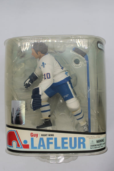 Guy Lafleur Mcfarlane NHL Series 18 - Quebec Nordiques - Yellowed Clamshell