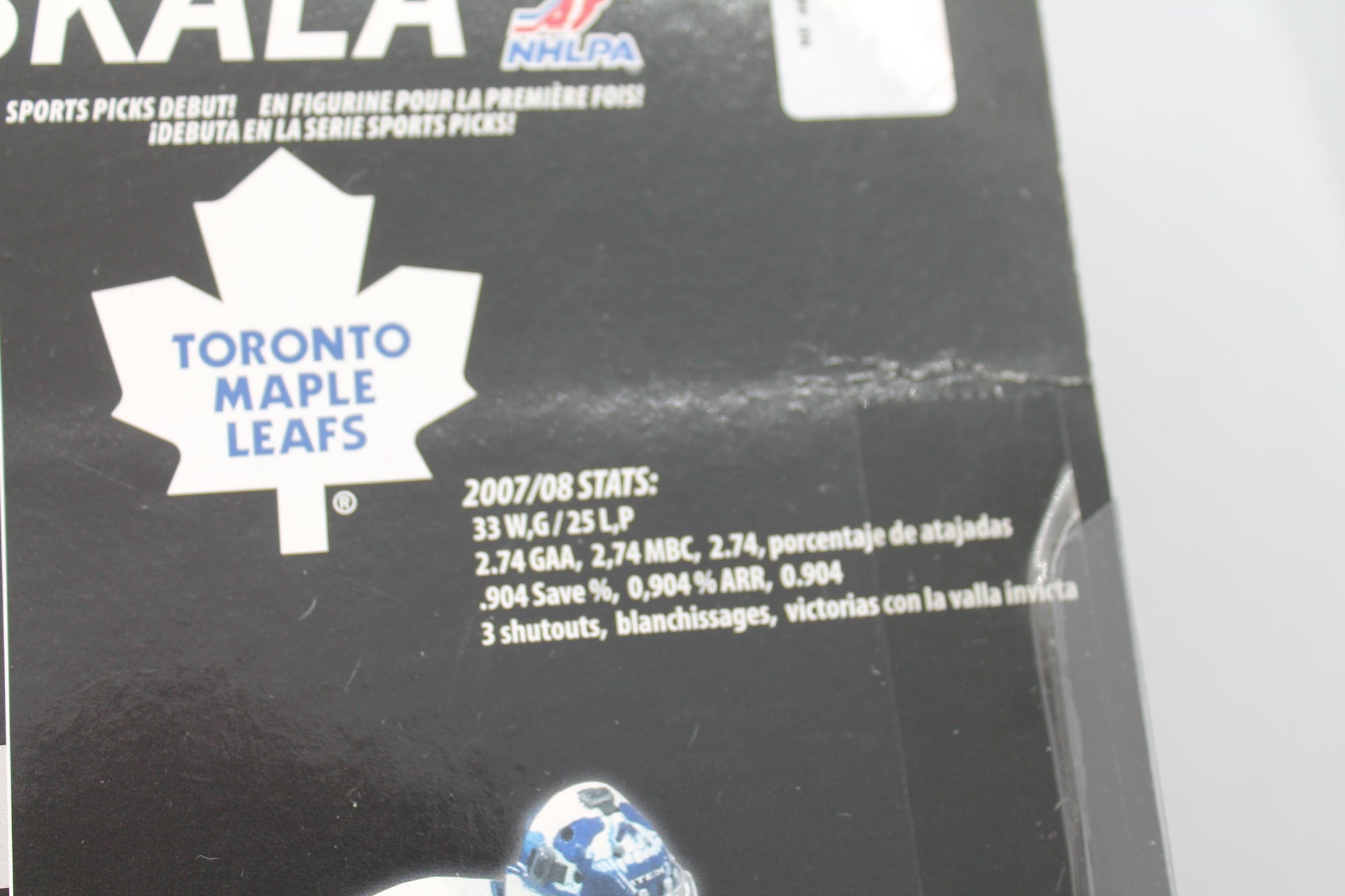 VESA TOSKALA MCFARLANE - NHL 20 - TORONTO MAPLE LEAFS - White JERSEY
