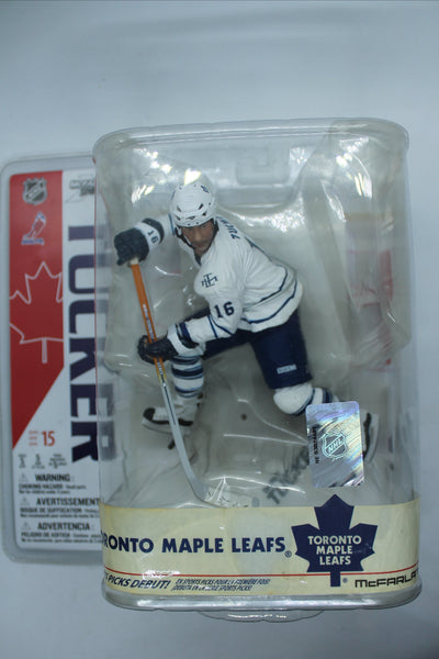 Darcy Tucker MCFARLANE - NHL SERIES 15 - TORONTO MAPLE LEAFS - White JERSEY