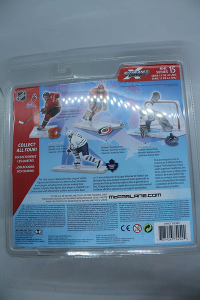 Darcy Tucker MCFARLANE - NHL SERIES 15 - TORONTO MAPLE LEAFS - White JERSEY