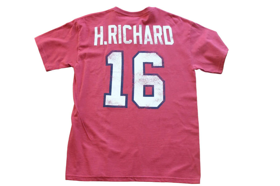 NHL Montreal Canadiens Henri Richard #16 OTH Alumni Men's Tee - Red - Medium