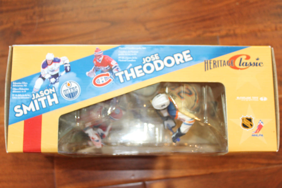 Jose Theodore & Jason Smith Mcfarlane - NHL SportsPicks Heritage Classic - 2 Pack - 2004