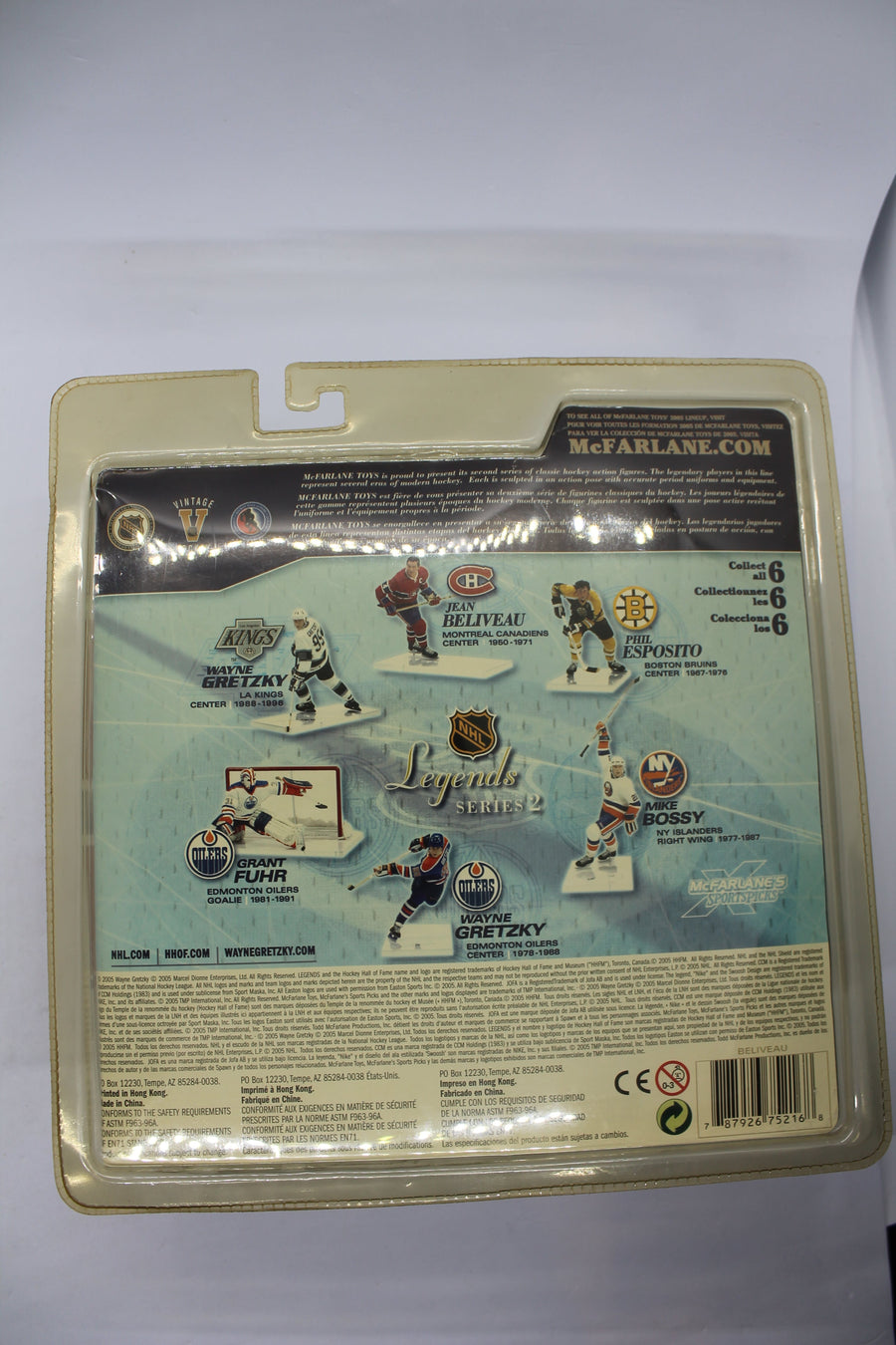 Jean Baliveau McFarlane - Legends Series 2 - Montreal Canadiens