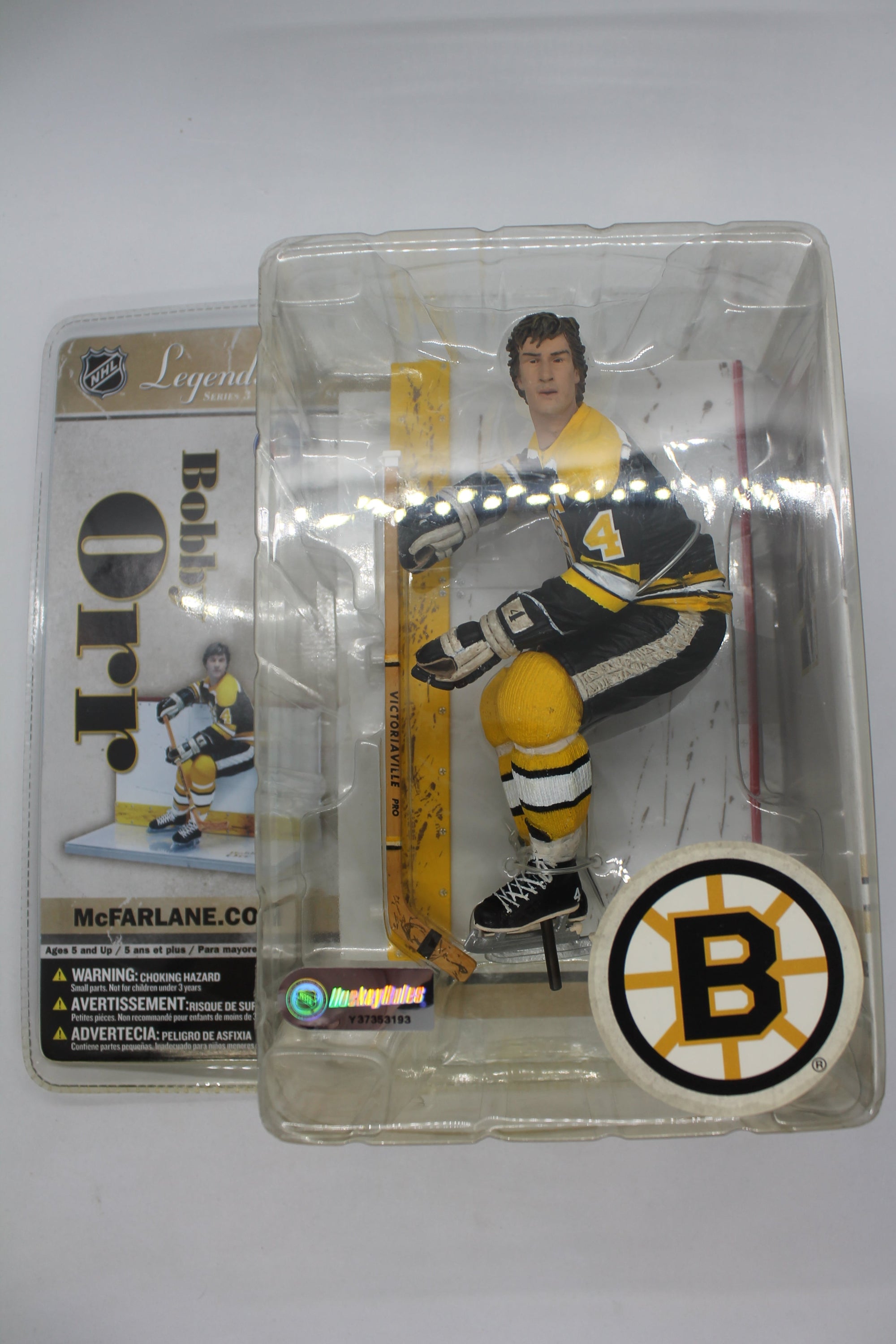 Bobby Orr McFarlane 2006 NHL Legends Series 3 Boston Bruins Figure