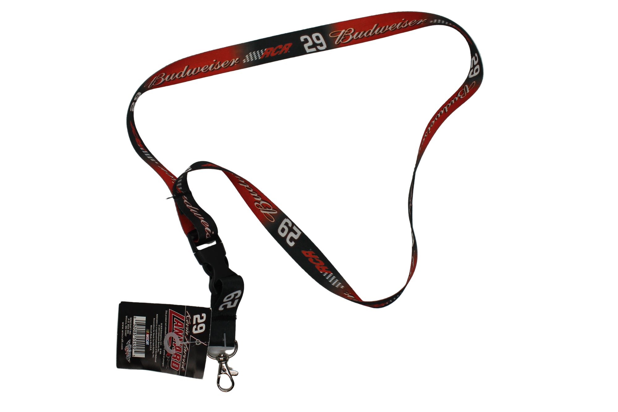 NASCAR Kevin Harvick #29 Lanyard - Budweiser