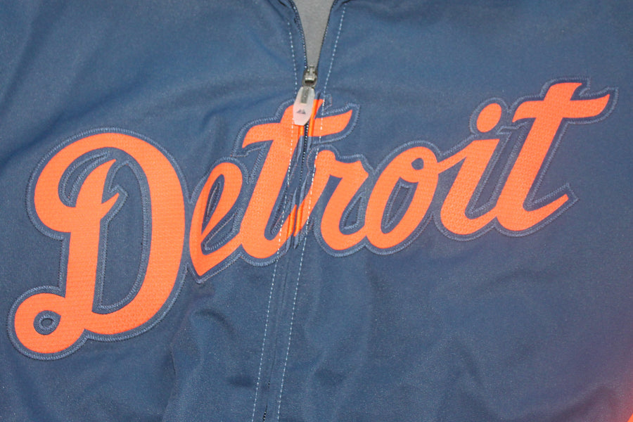 MLB Detroit Tigers Men's Thermabase Premier Jacket - Majestic Authentic