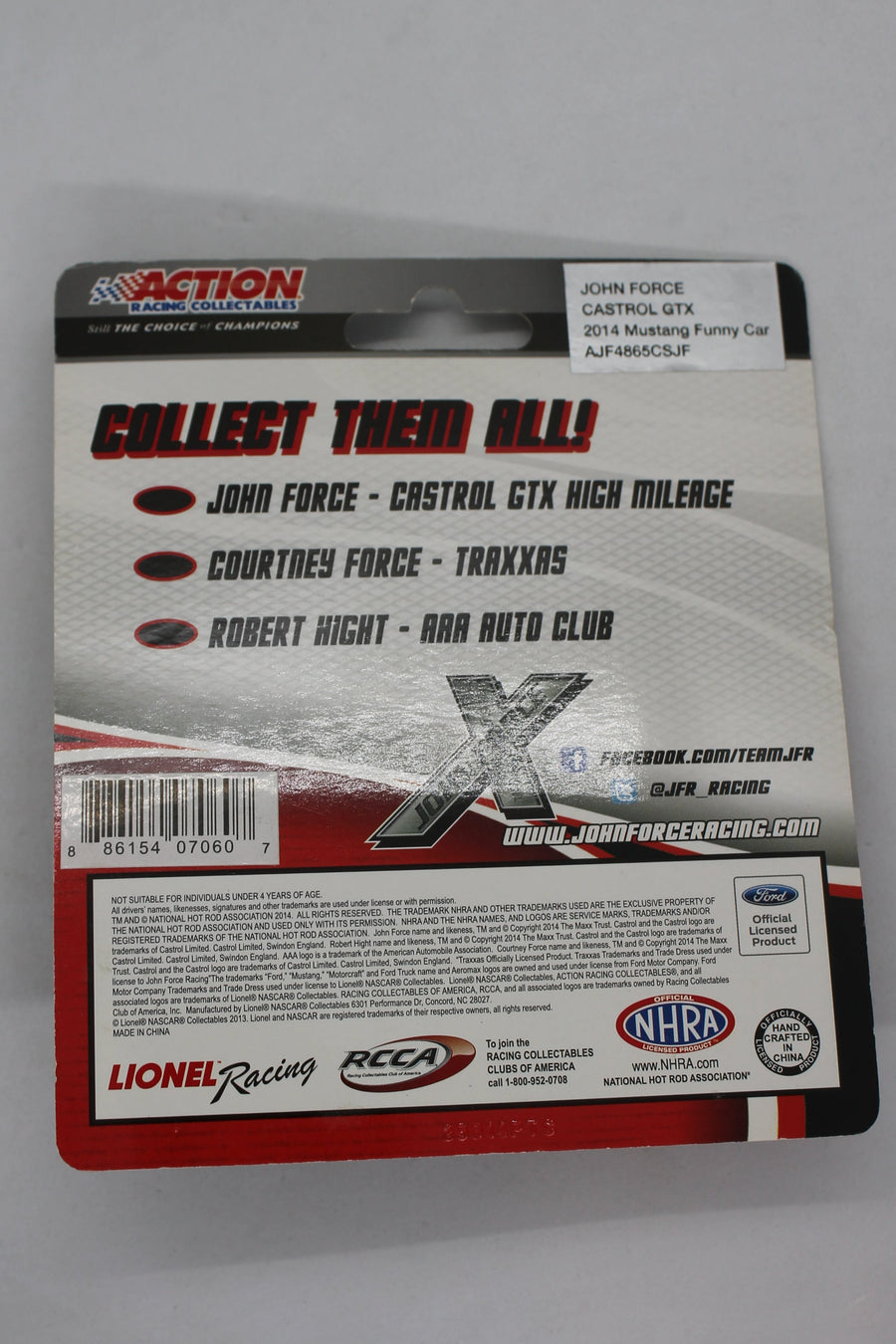 NHRA John Force Racing - John Force Funny Car 1/64 Diecast