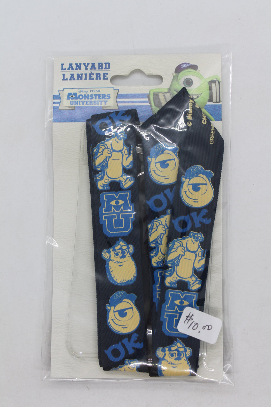 Disney - Monsters University Lanyard - M U